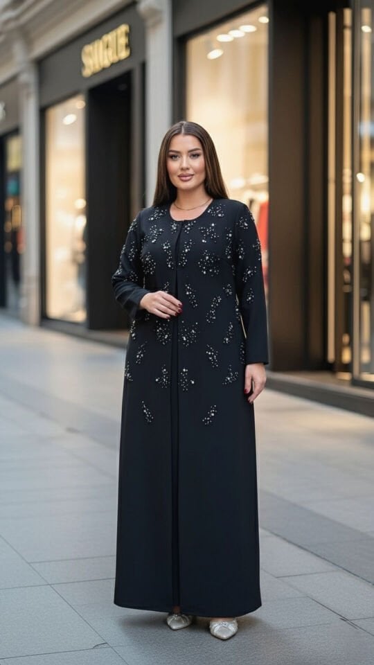 Doğaner Women | Taş İşlemeli, Etekli Kadın Takım Elbise (4419)