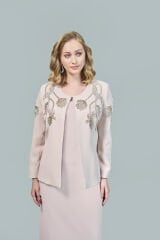Doğaner Women | Taş İşlemeli, Kadın Takım Elbise (4316)