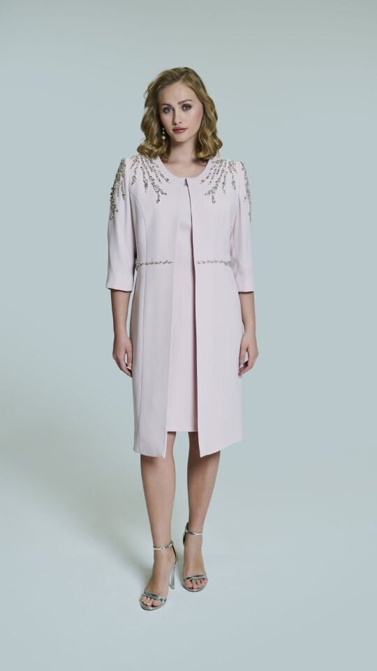 Doğaner Women | Taş İşlemeli, Kadın Takım Elbise (4315)