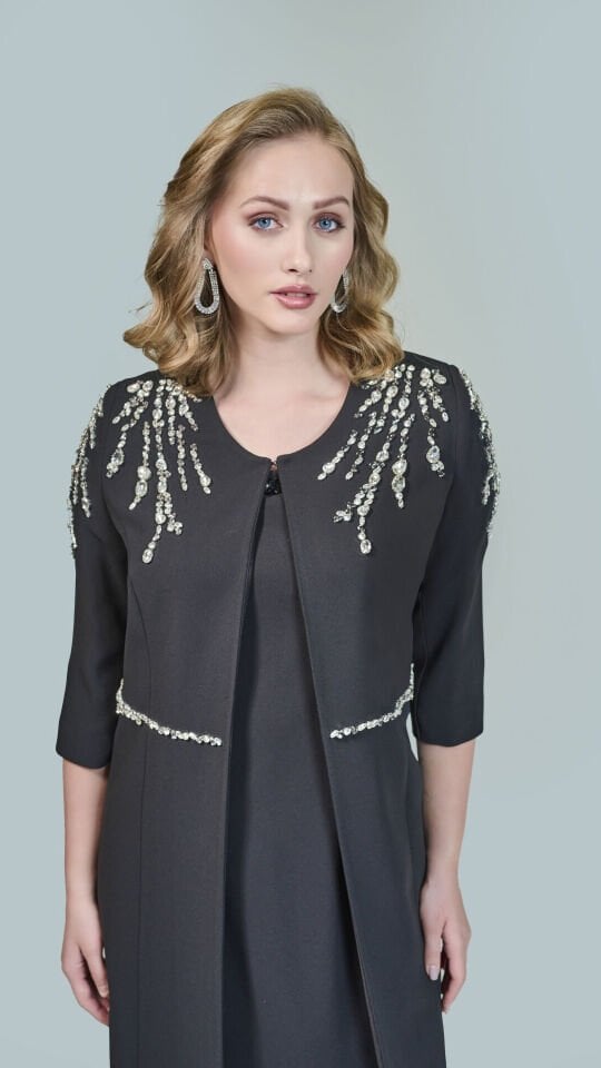 Doğaner Women | Taş İşlemeli, Kadın Takım Elbise (4315)