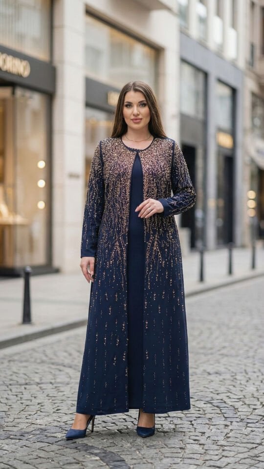 Doğaner Women | Taş İşlemeli, Kadın Takım Elbise (3963)