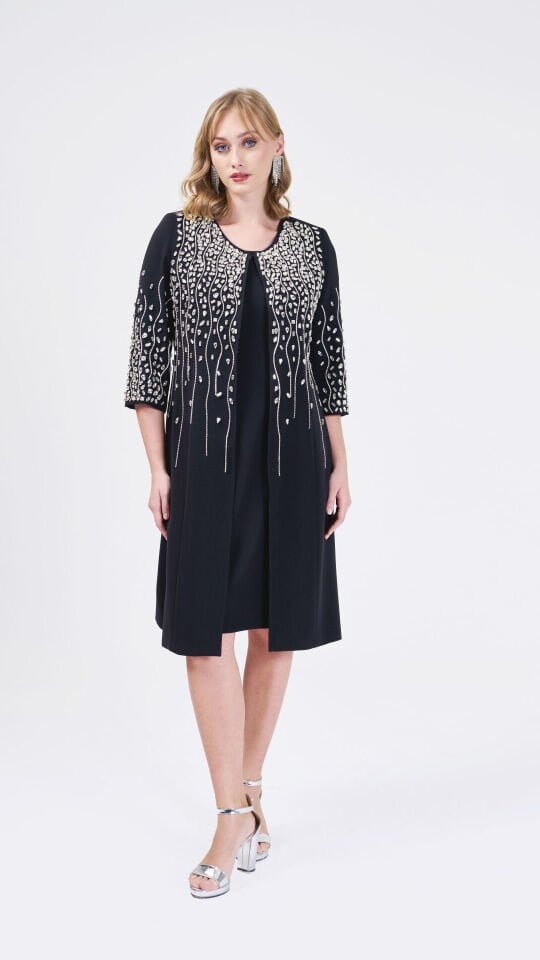 Doğaner Women | Taş İşlemeli, Kadın Takım Elbise (4192)