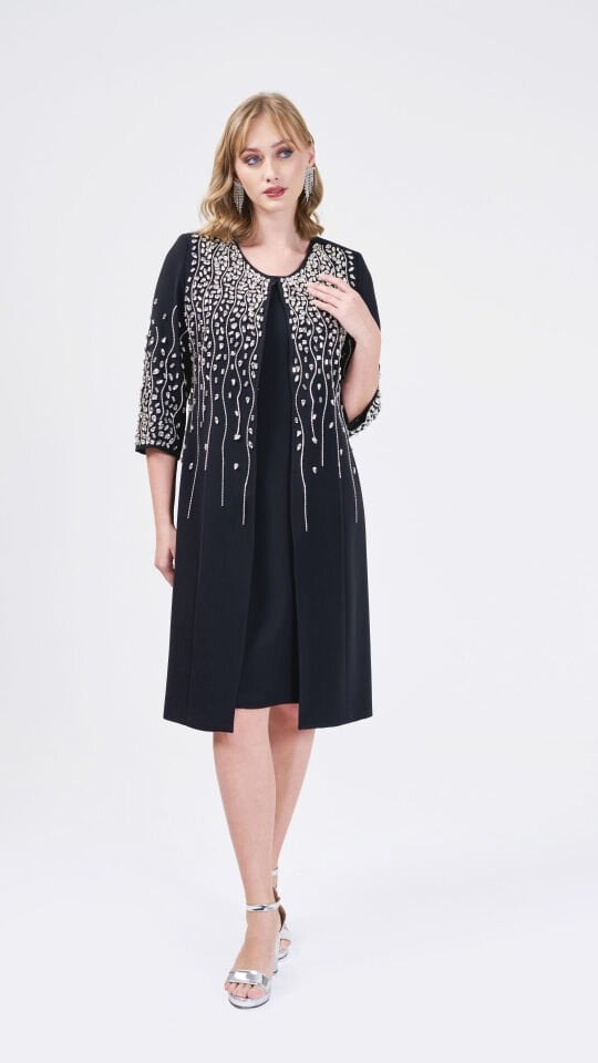 Doğaner Women | Taş İşlemeli, Kadın Takım Elbise (4192)