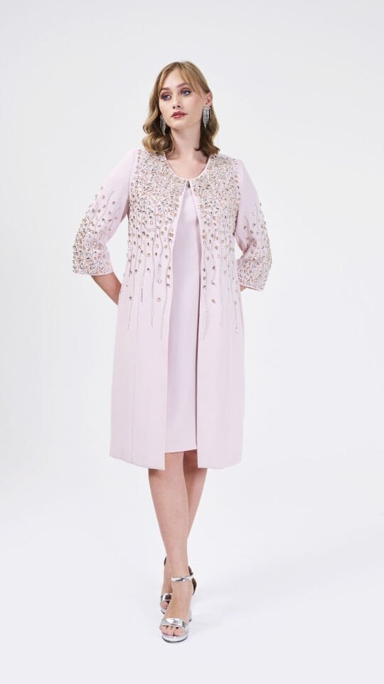 Doğaner Women | Taş İşlemeli, Kadın Takım Elbise (4192)