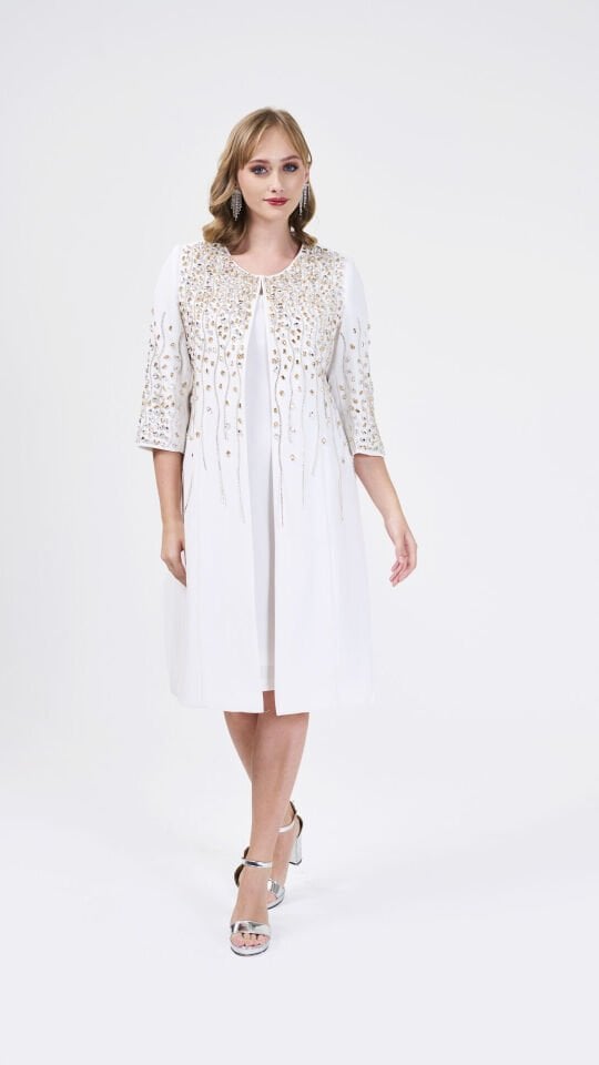 Doğaner Women | Taş İşlemeli, Kadın Takım Elbise (4192)