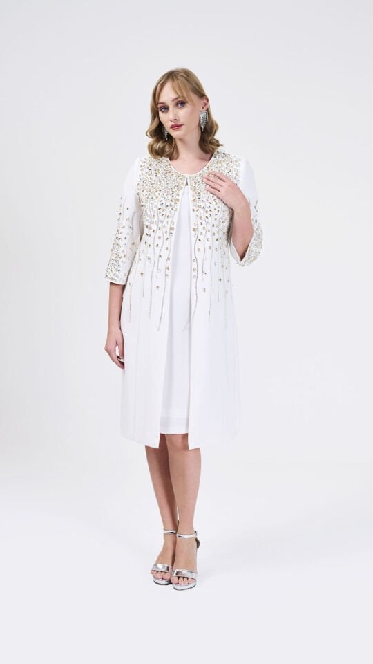 Doğaner Women | Taş İşlemeli, Kadın Takım Elbise (4192)