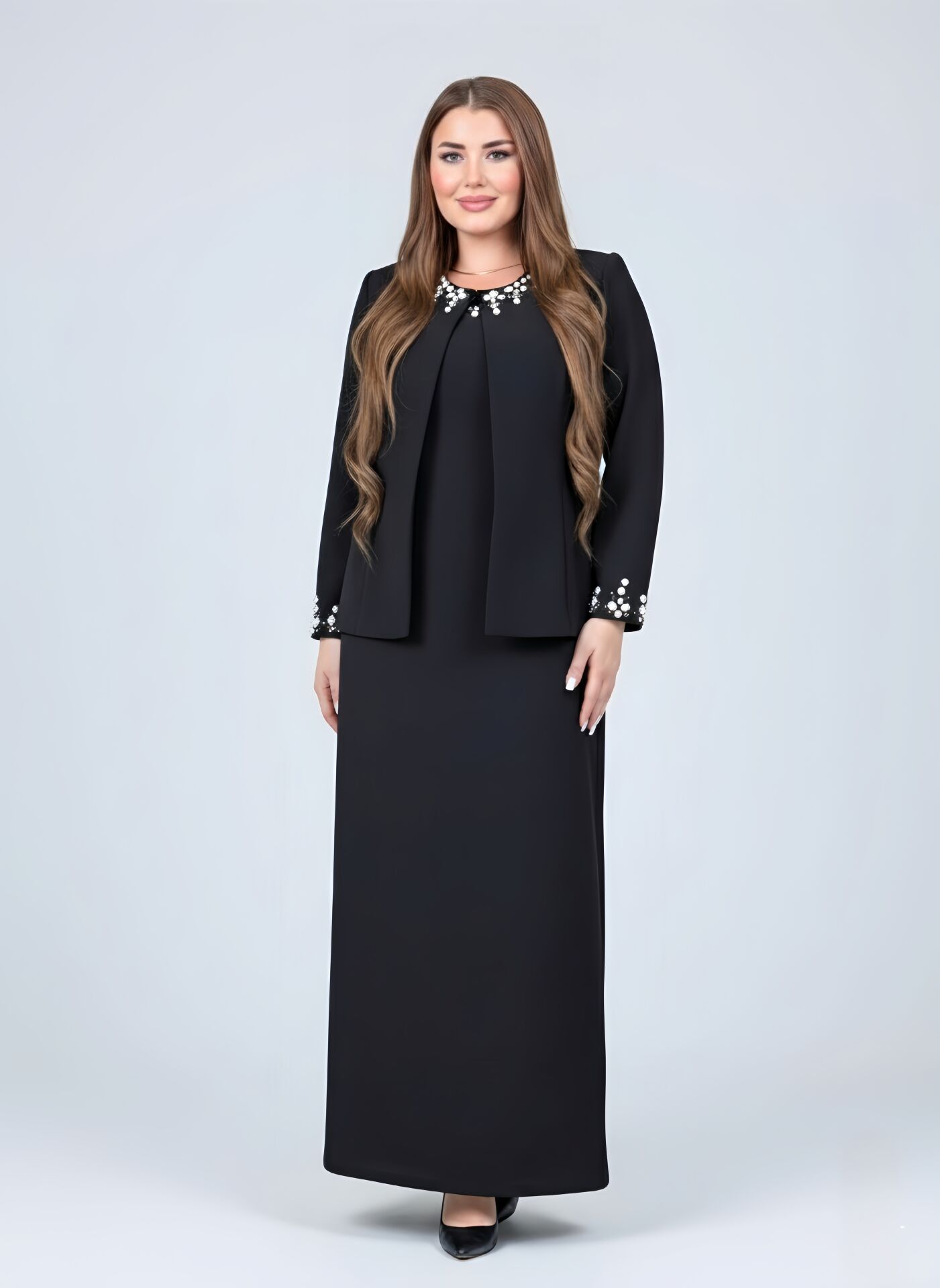 Doğaner Women | Taş İşlemeli, Kadın Takım Elbise (4393)