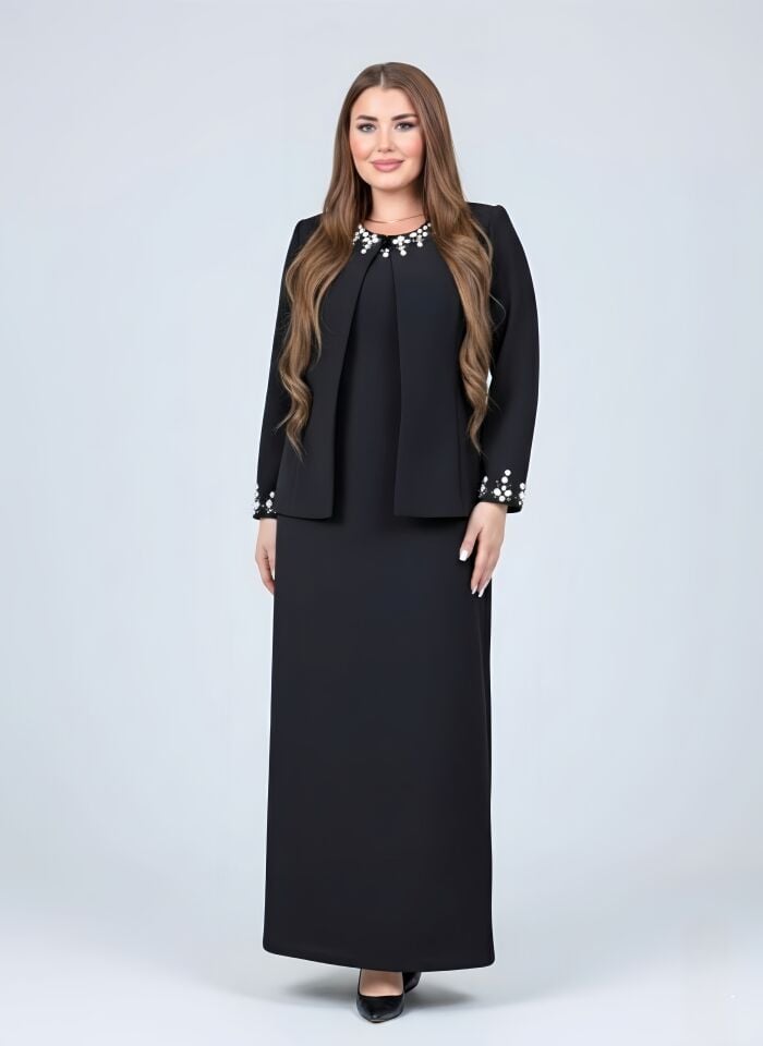 Doğaner Women | Taş İşlemeli, Kadın Takım Elbise (4393)