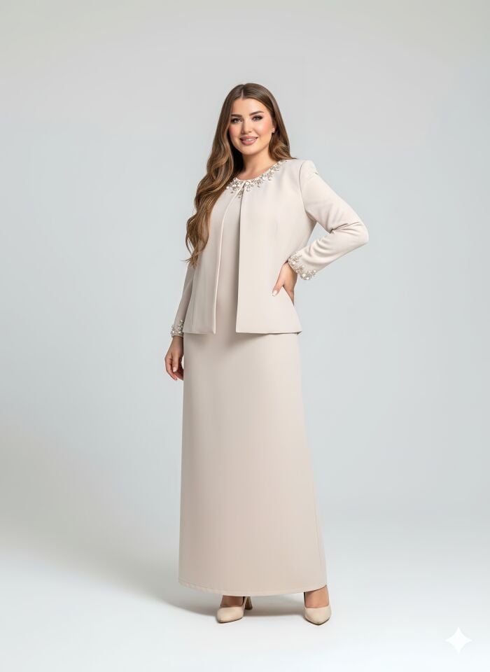 Doğaner Women | Taş İşlemeli, Kadın Takım Elbise (4393)
